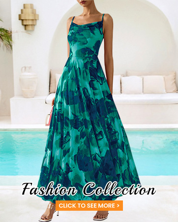 Women Summer Floral Maxi Dresses Elegant Spaghetti Strap Dress Printed Party Dress Beach Dresses