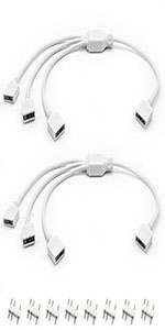 ARGB white splitter cable