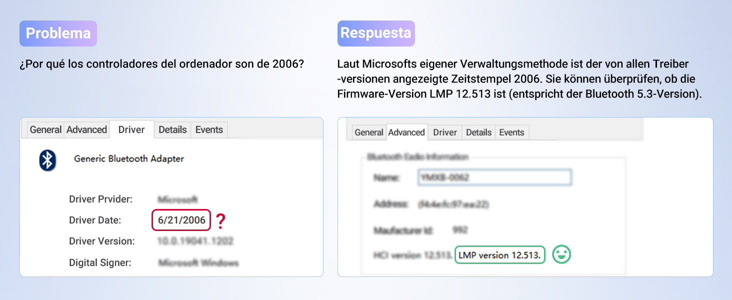 Adaptador Bluetooth USB