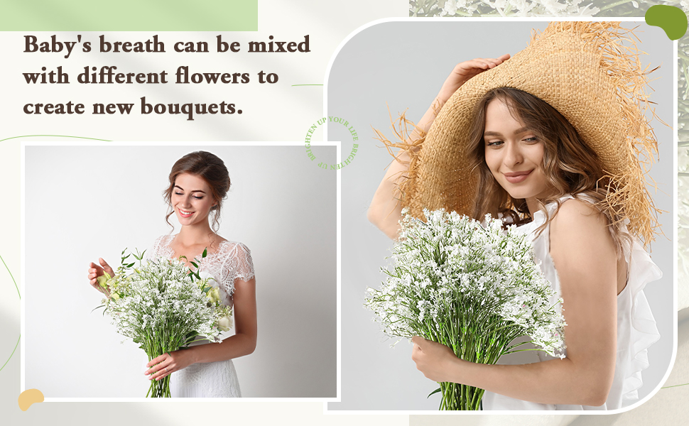 Amazon.com: Ysleen 64 Pieces Artificial Flowers Plastic Baby