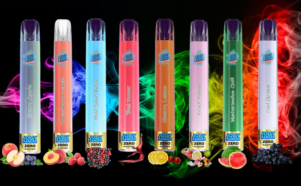 Jolly Rangers 750 Puffs Disposable Vape, Prefilled Fruity Flavour E