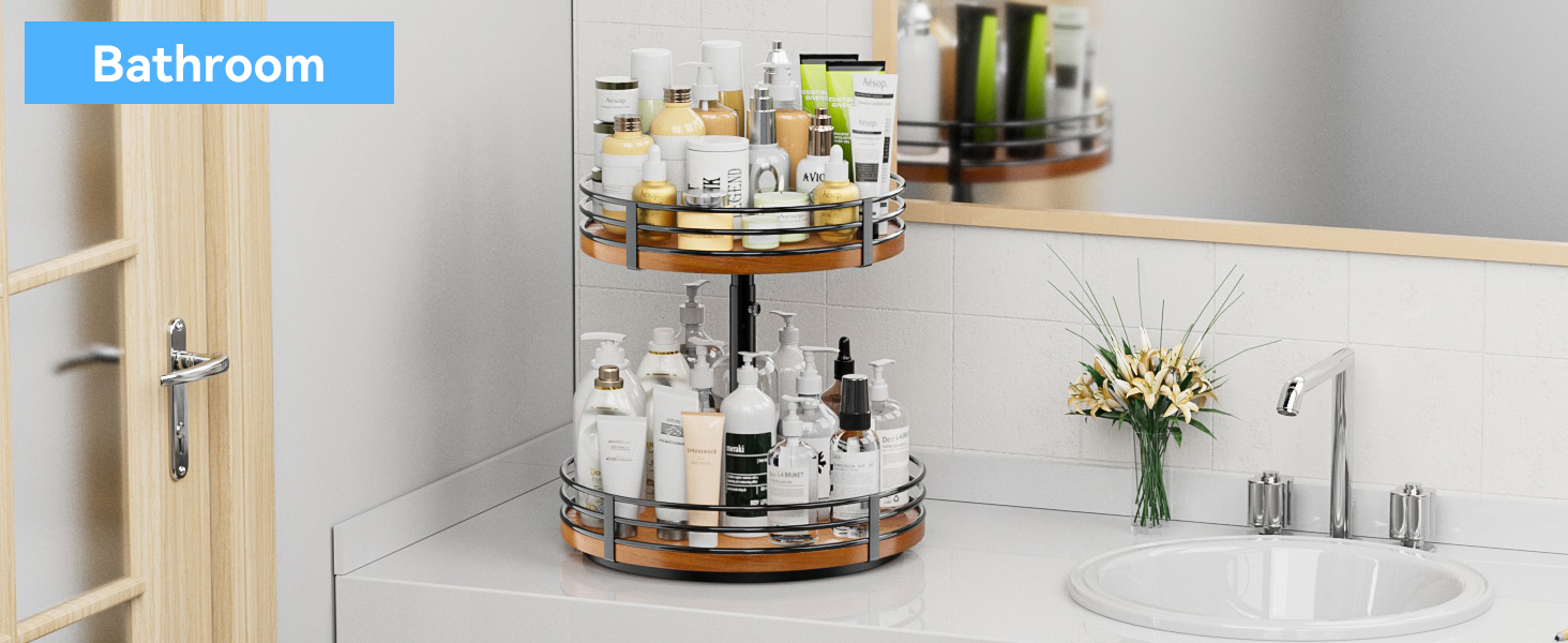 lazy susan for bathroom