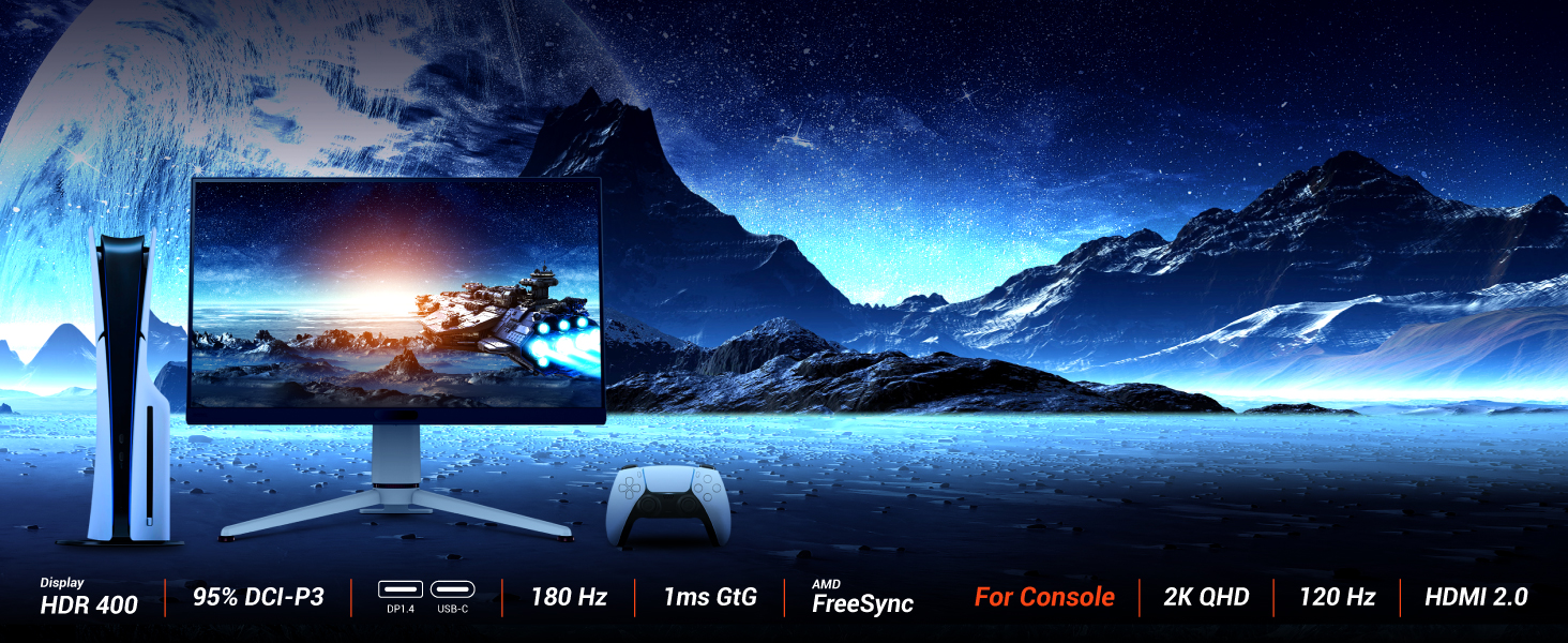 BenQ EX271Q 2K 180Hz Gaming monitor