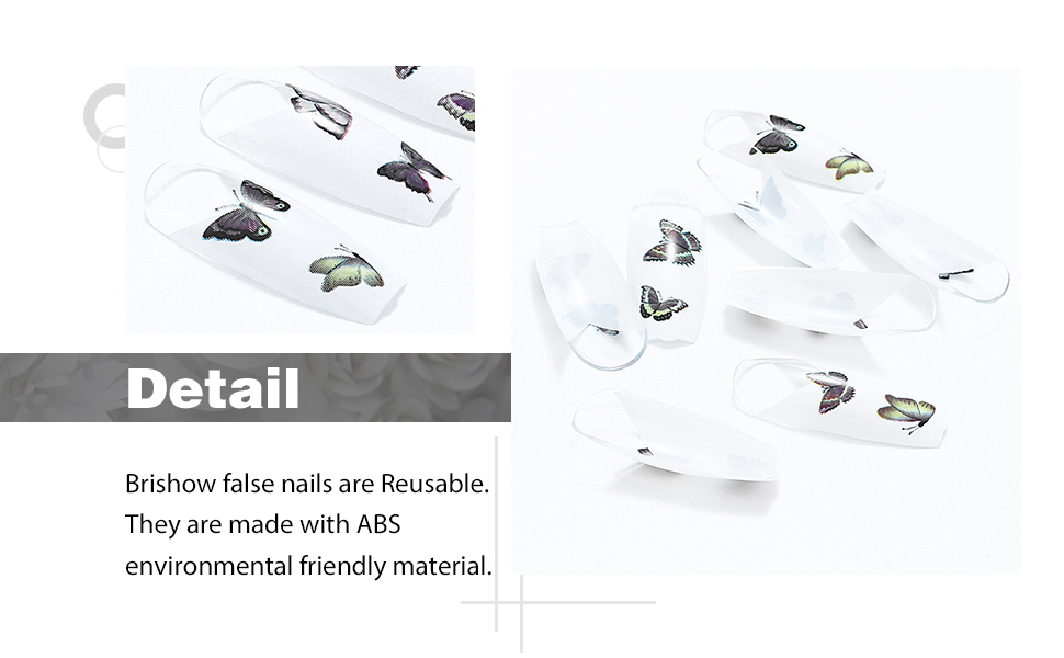 Brishow Künstliche Nägel