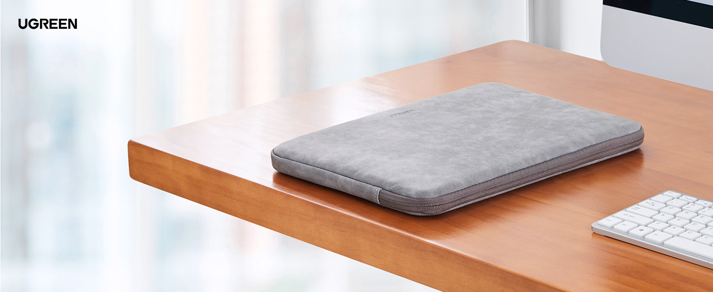 a gray cushion on a table