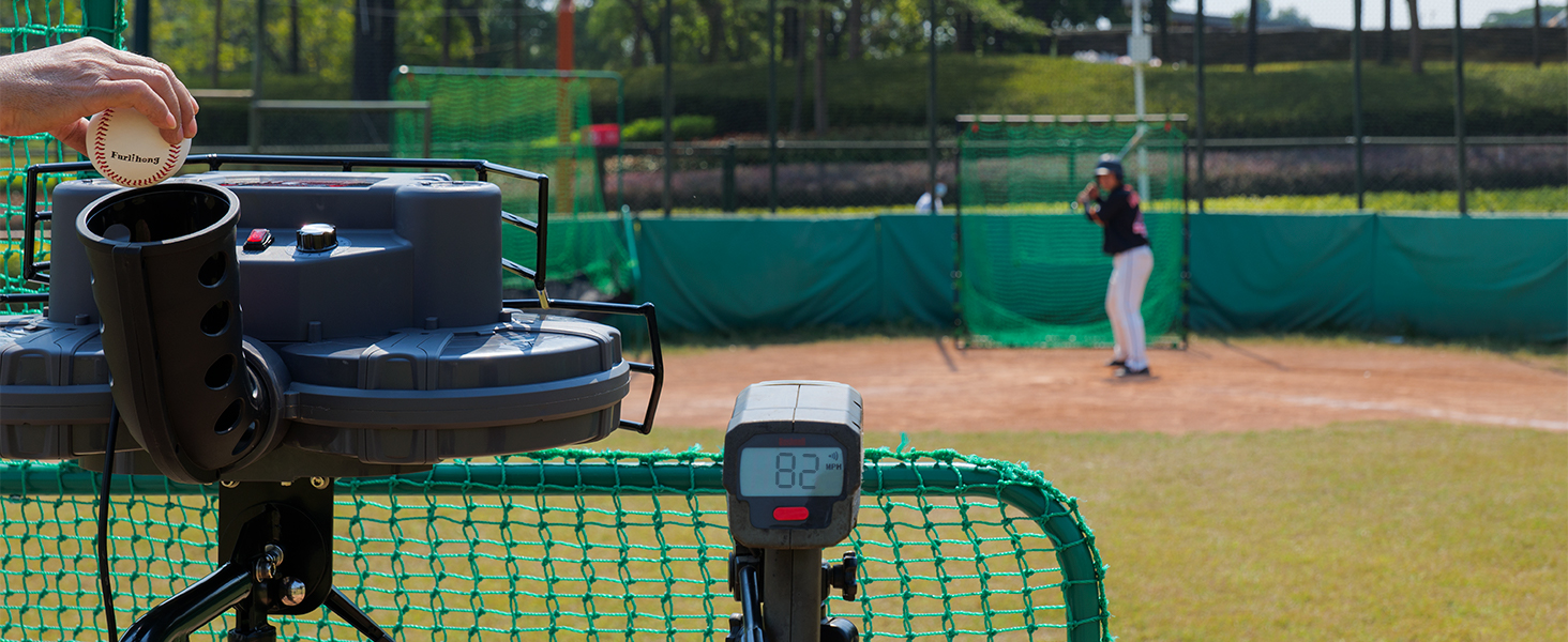 Furlihong 777BH DualWheel Baseball Pitching Machine