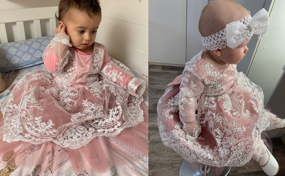 little baby pink dress