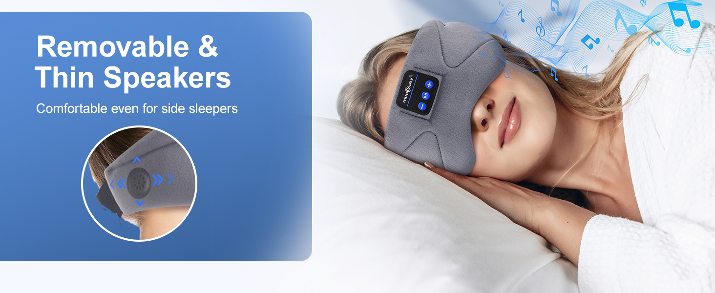 sleep mask headphones