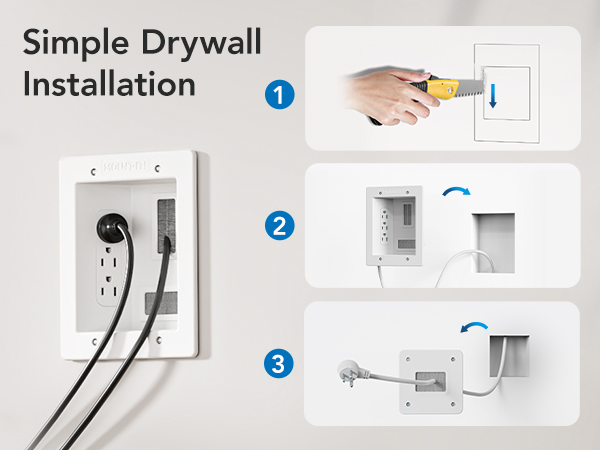 easy installation in 3 steps
