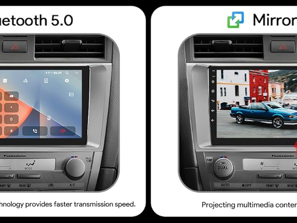 car stereo mirror link