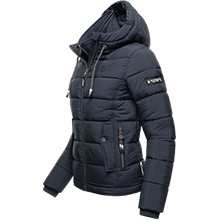 Marikoo gewatteerde winterjas, damesjas, donsjas, winter, warm, gewatteerd, gevoerd