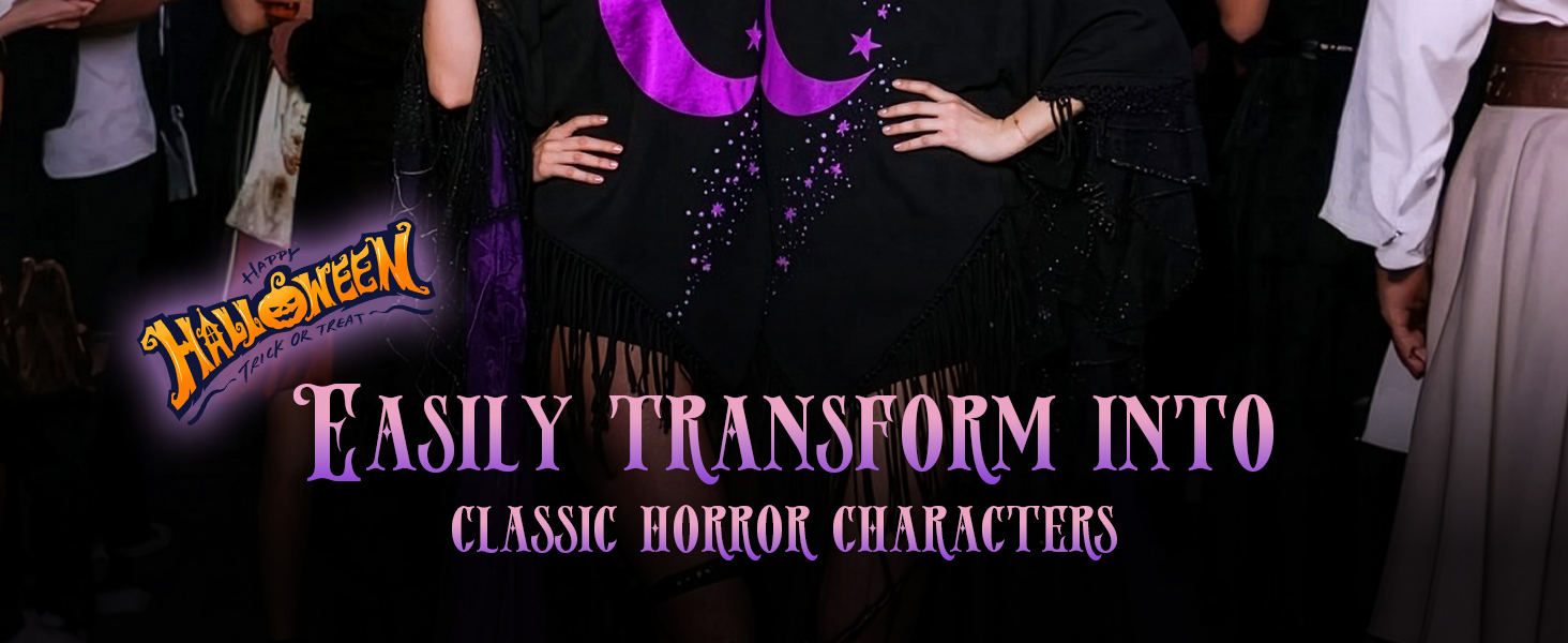 witch cape for women