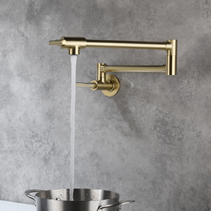 brushed gold pot filler