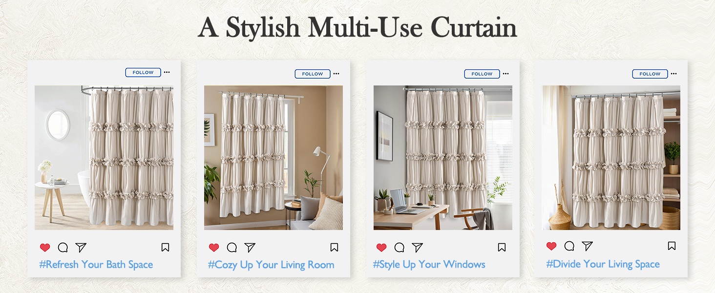 A Stylish Multi-Use Curtain
