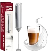 EZBASICS Milk Frother Wand, Handheld Milk Frother Drink Mixer, Electric Whisk Foam Maker for Coff...