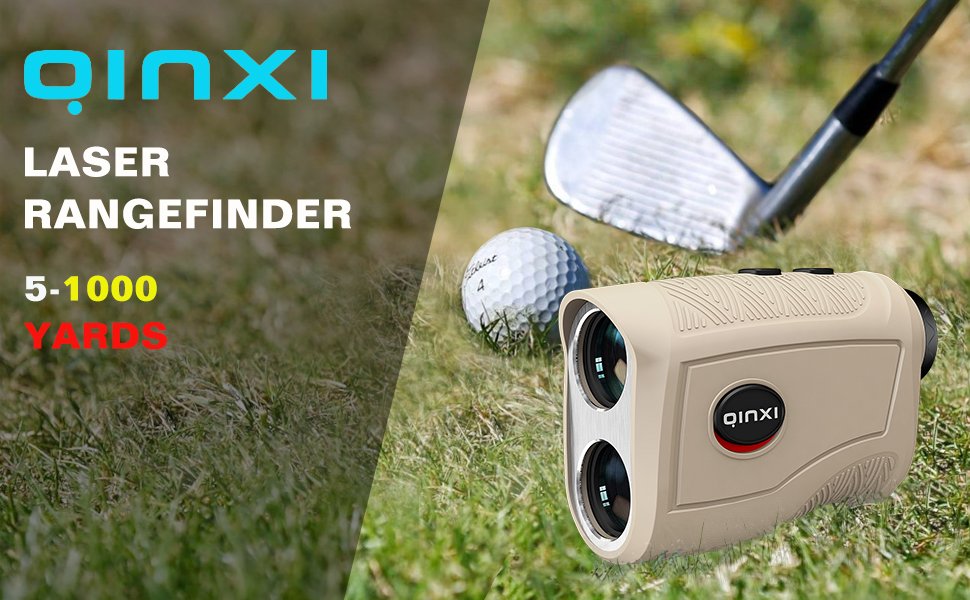 Golf Rangefinder, Golf Laser Rangefinder with Slope, 1000 Yard Distance