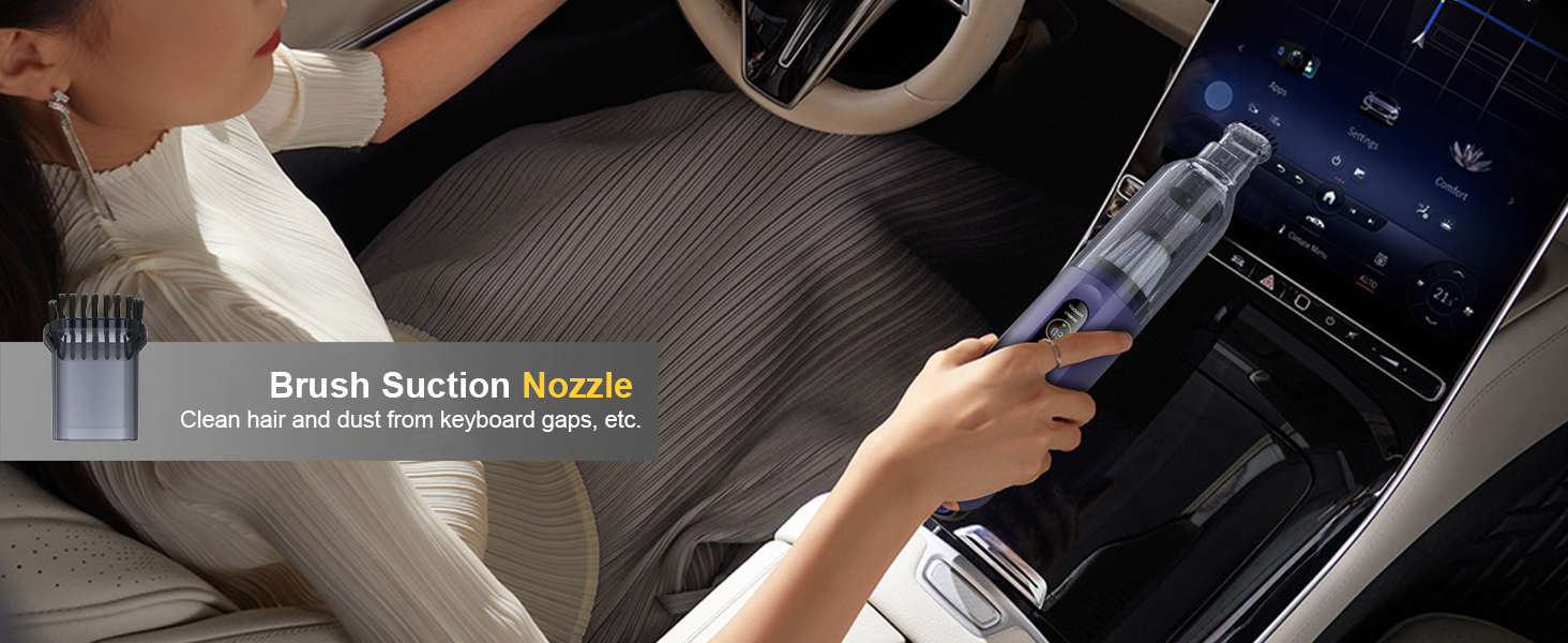 Cordless Handheld Vacuum Cleaner, 12000Pa Portable Car