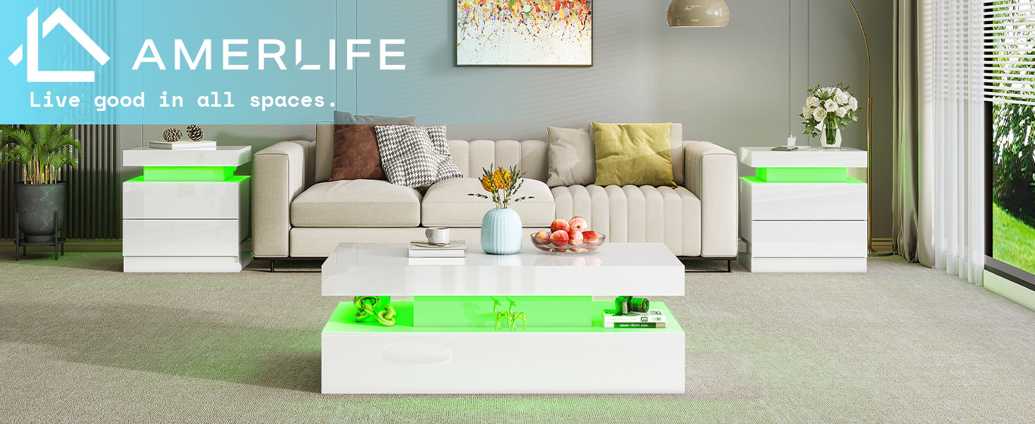 wood coffee table