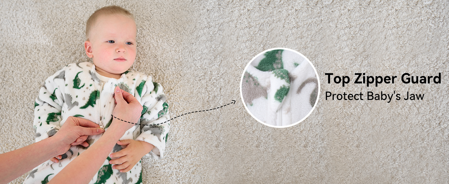 Unnivoll Fleece Baby Sleep Sack 1824 Months Long Sleeve 2.