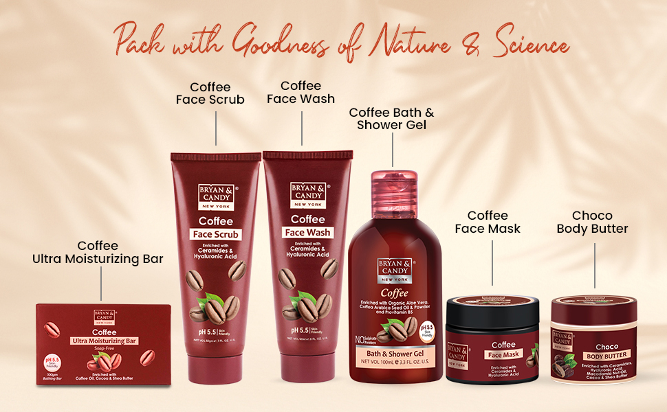 bryan and candy coffee tub kit gift set for women and men