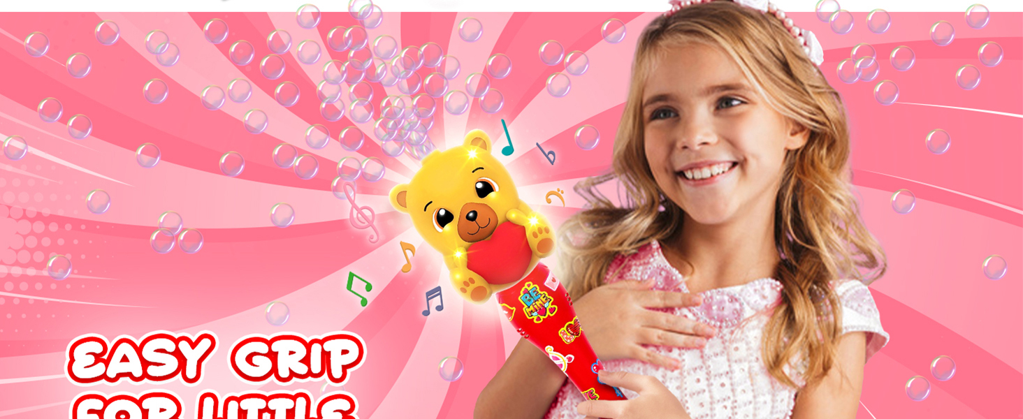 Valentine's Day Bear Bubble Wand