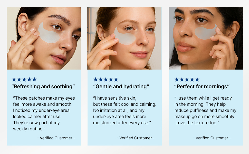 Under Eye Patches for Puffiness and Bags