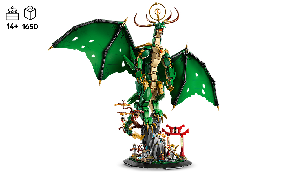 ザ・キングオブドラゴンズ p706p5g Amazon.com: LEGO NINJAGO The Guardian Dragon - Model