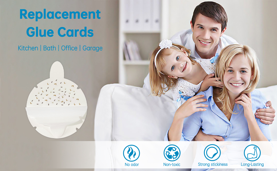 24 Pcs Refill Sticky Pads Compatible with Fvoai, Toloco