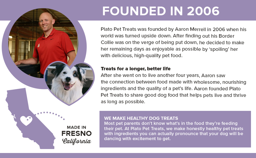 Plato pet treats dog food topper - air-dried Lamb treat with collagen for skin and coat health