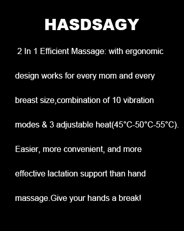 2 in 1 Warming Lactation Massager