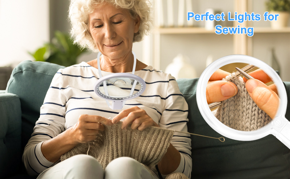 magnifying glass for sewing