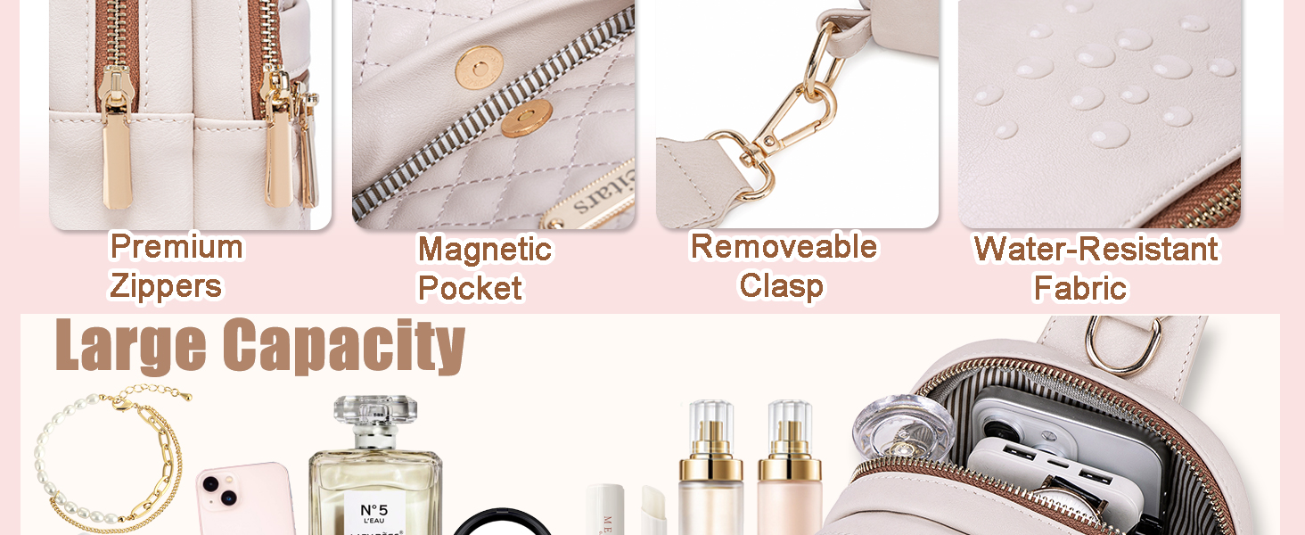 small sling crossbody bags for women fanny pack belt cross body leather mini purse waist fannypack