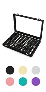 100 slots rings tray