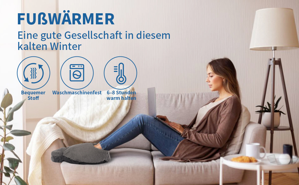 wärmflasche fußwärmer