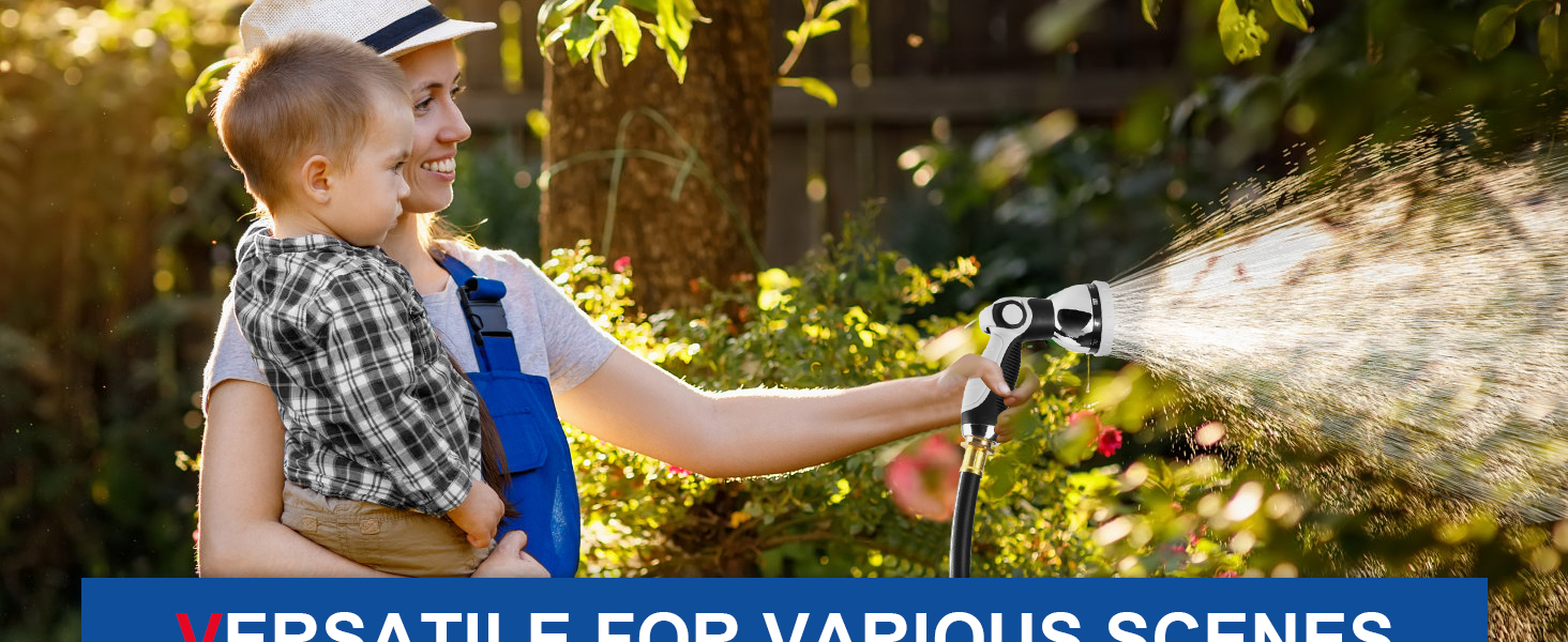 5/8" Retractable Garden Hose Reel by BSTOKCAM, Heavy Duty