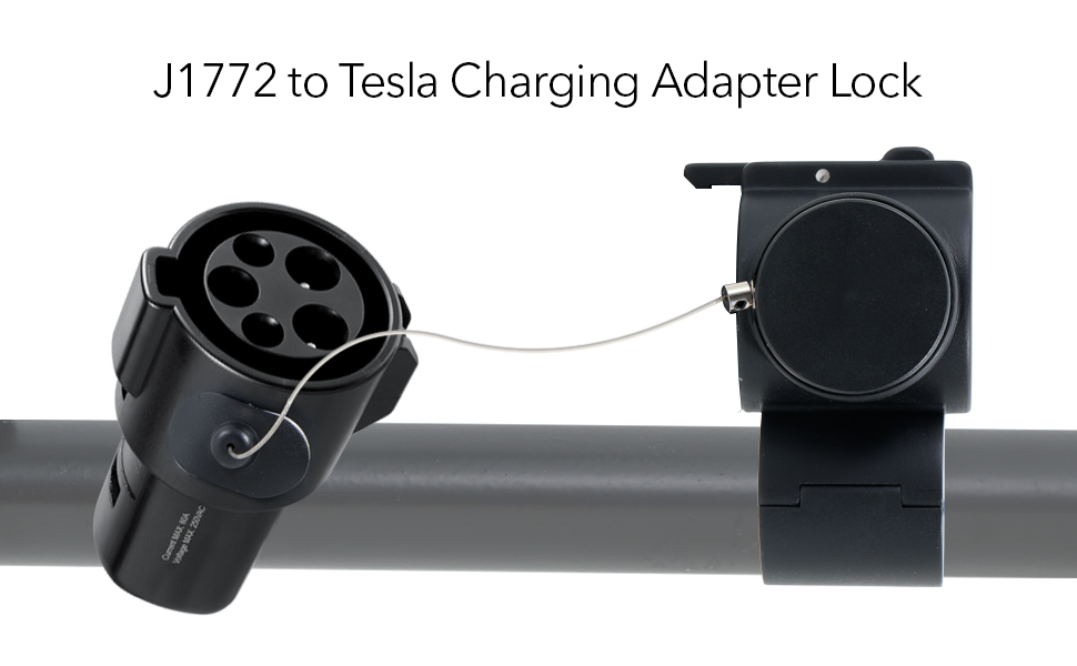 Lectron J1772 to Tesla Adapter Lock Tesla Charging