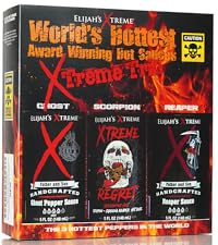 hot sauce variety pack ghost pepper challenge carolina reaper ones box set sampler gift best gifts