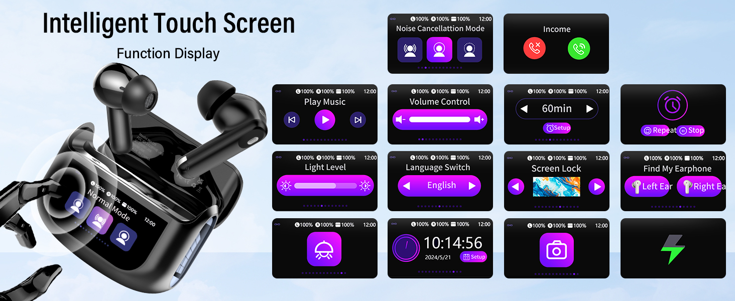 Thunelec U9 Earbuds 48 Hours Playtime