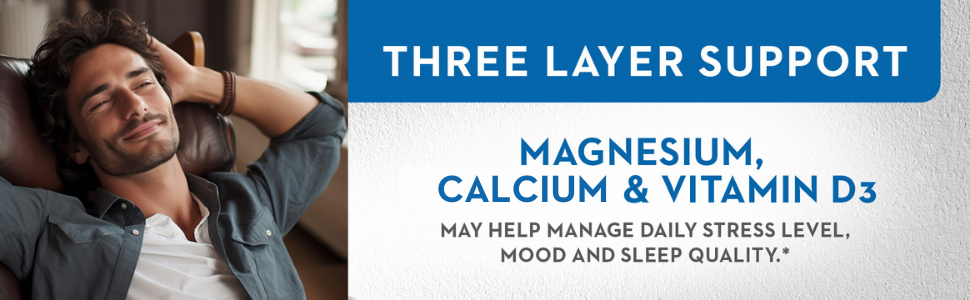 MAGNESIUM, CALCIUM, VITAMIN D