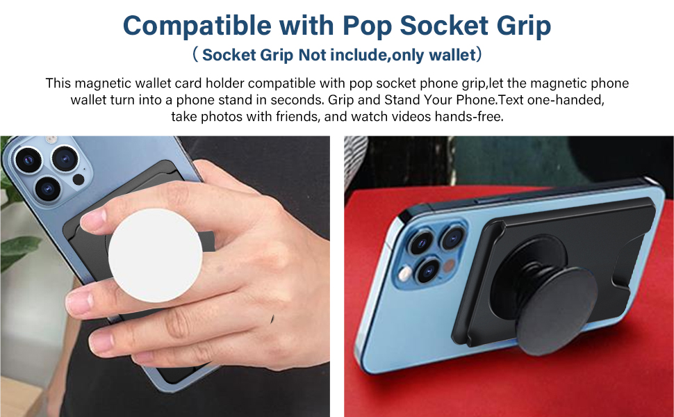 AUROX Wallet Compatible with Magsafe Wallet for iPhone 15/14