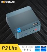 Amazon.co.jp: インテル ミニPC i5 12600H BOSGAME P2 Lite ミニPC 16G