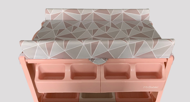 Comfy padded detachable changing mattress