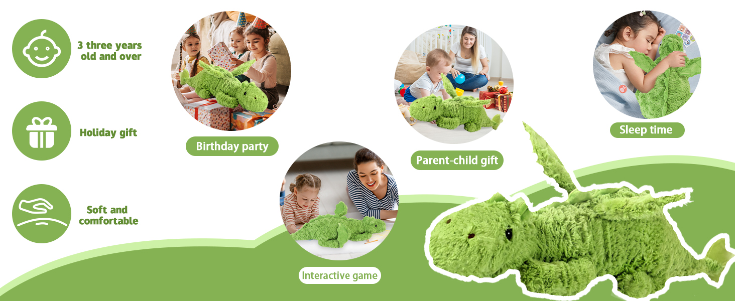 Dragon Plush Pillow