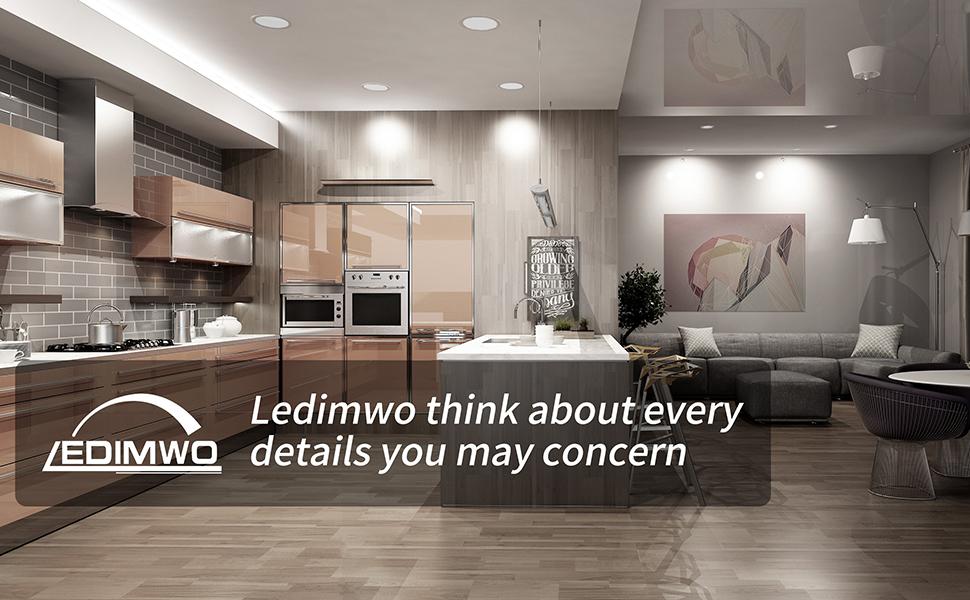 led recessed light lighting fixture 6 inch inches dimmable canless retrofit downlight