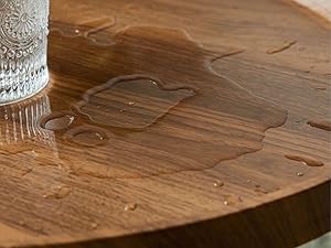 Rukulin Nesting Side Table, Set of 2 Coffee Table, Living Room Sofa End Table, Bedside Table for Home and Office 13 Waterproof & Moisture-proof