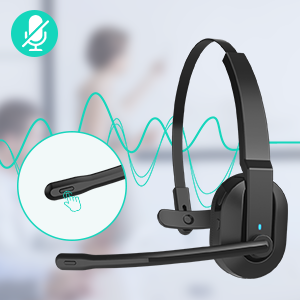 Amazon.co.jp: ヘッドセット Bluetooth 5.0 ワイヤレス マイク