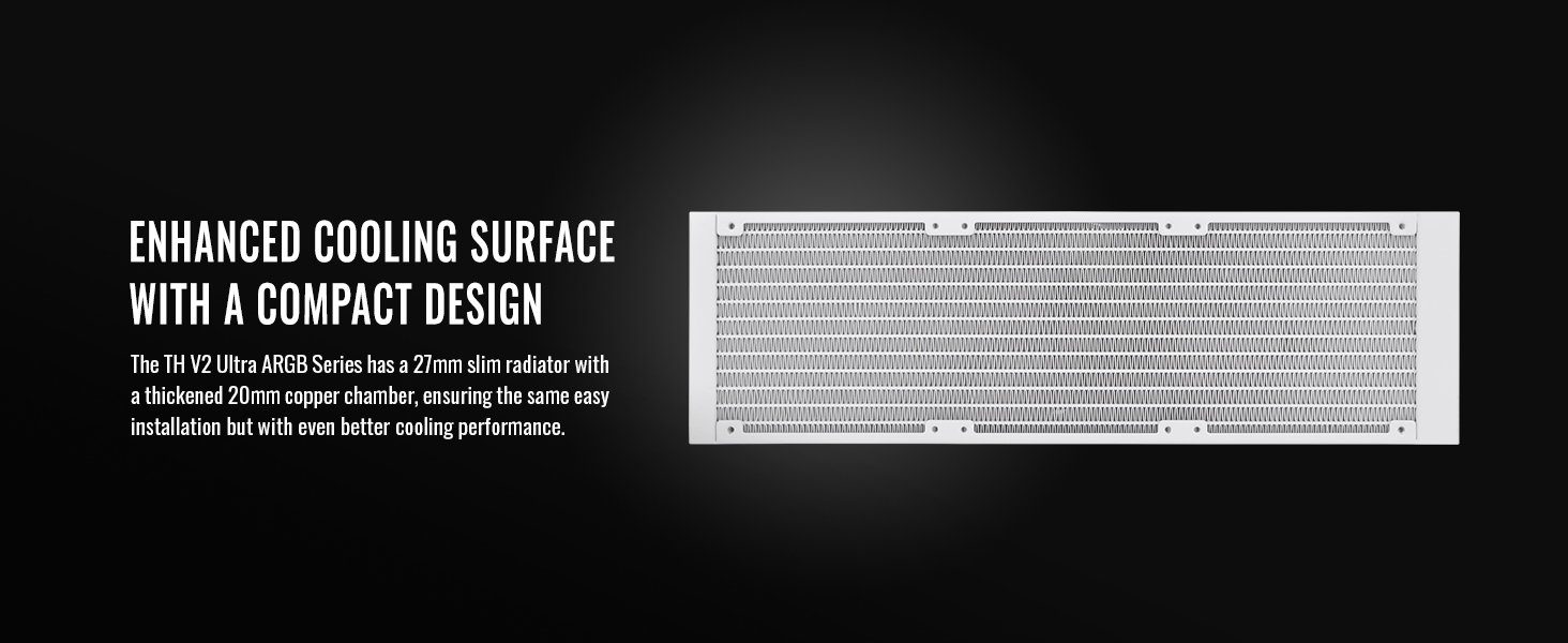 TH360 V2 Ultra ARGB Sync All-In-One Liquid Cooler - Snow Edition