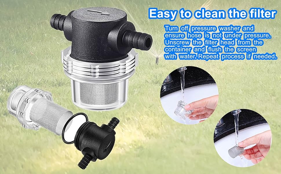 まりりん Inline Strainer Filter Replacement PATIKIL 1/2 Inch Female