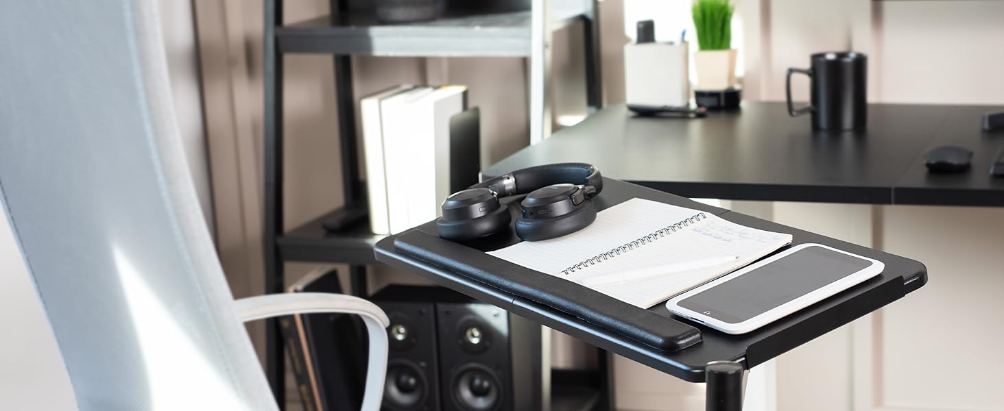 VIVO Office Chair Mounted 26 x 12 Inch Keyboard and Mouse