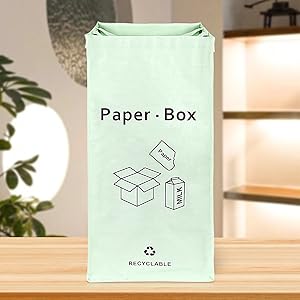 Separate Recycling Waste Bin Bags for Kitchen Recycle Garbage Trash Sorting Bins Organizer